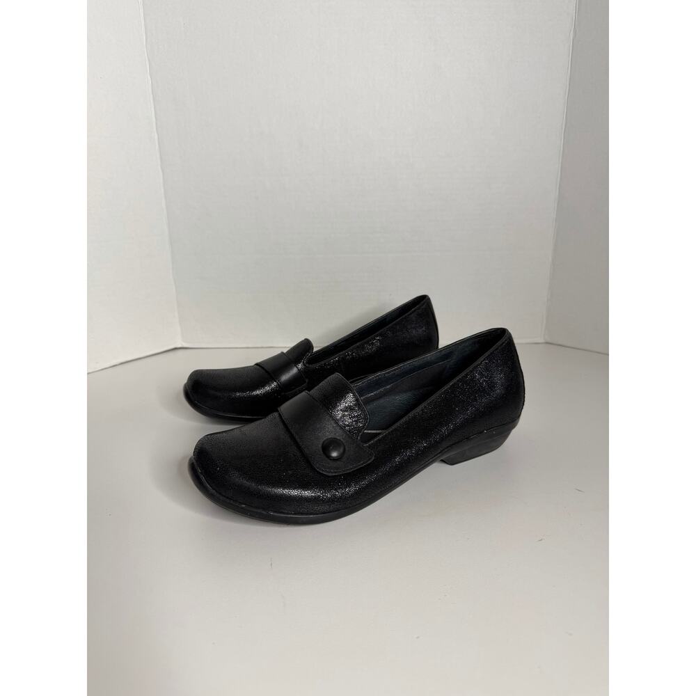 Dansko Olena leather loafers Womens Size 41 Black